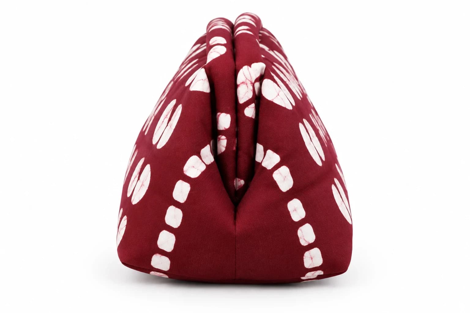 Burgundy Ọmọlúàbí Clutch — view 3