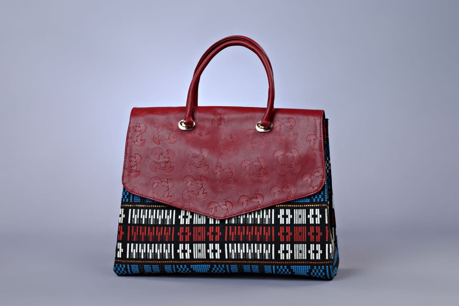 Heritage Weave Bowler Tote
